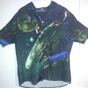 Star Trek Hawaiian Shirt  L